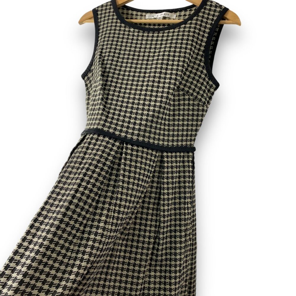 Max Studio Houndstooth Sleeveless Dress Size S - Picture 5 of 7